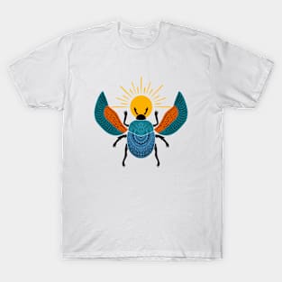 Colorful Ancient Egyptian Scarab T-Shirt